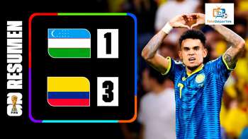 UZBEKISTÁN 1-3 Colombia Resumen 
